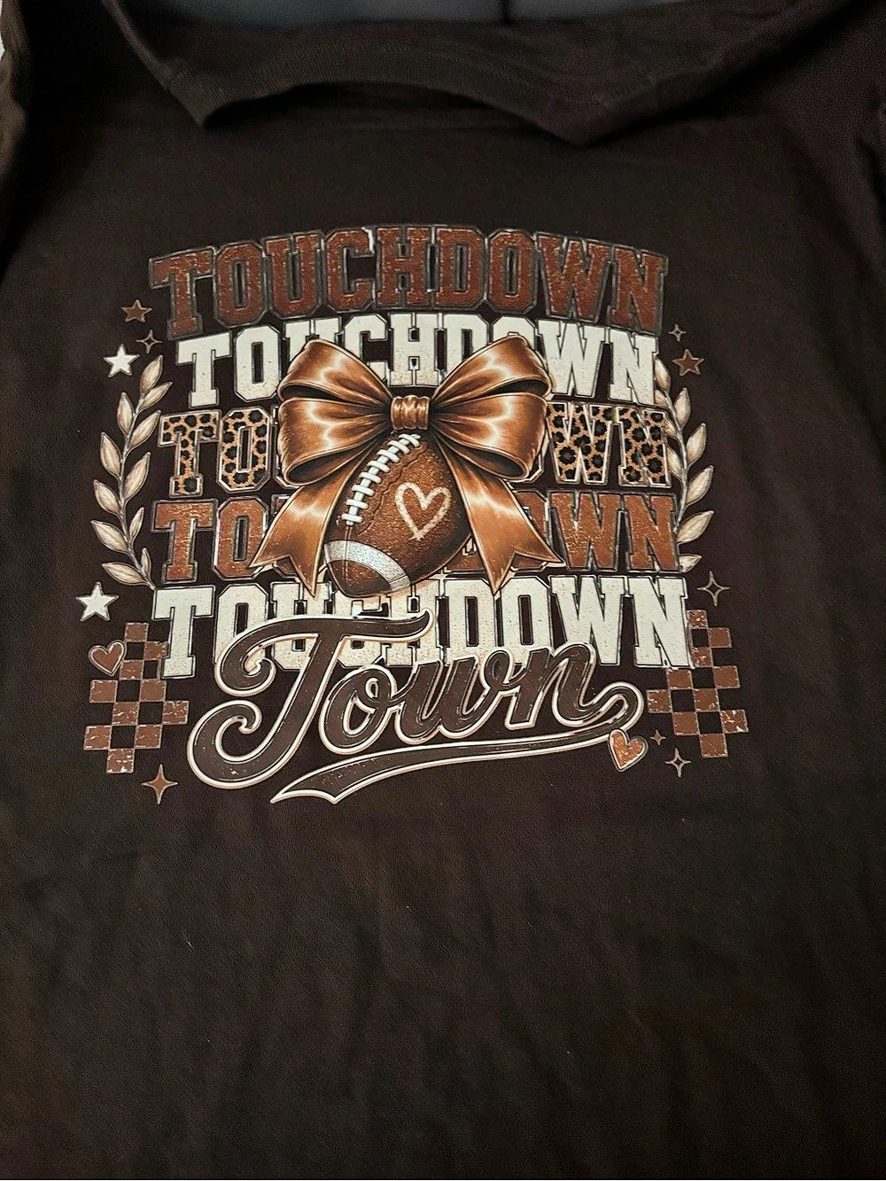 Desert Grounds Graphic Longsleeve TShirt in Brown Large